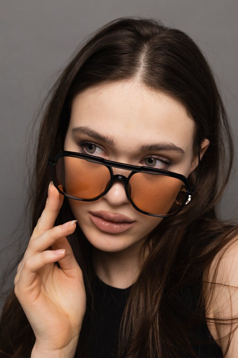 Солнцезащитные очки-авиаторы Aurora double drop — фото 5