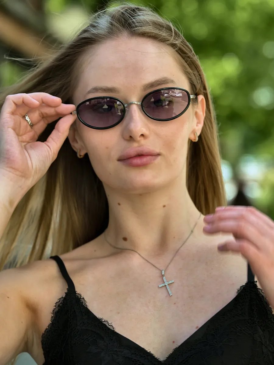 Очки Perla солнцезащитные очки double drop — фото 10