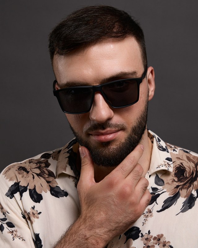Прямоугольные солнцезащитные очки Scatto double drop
